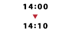 14:00～14:10