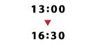 13:00～16:30