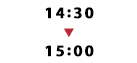 15:00～15:10