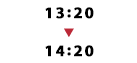 13:20～14:20
