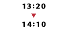 13:20～14:10