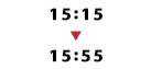 15:15～15:55