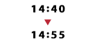 14:40～14:55